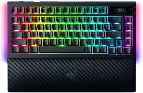 RazerBLACKWIDOWV475ProWirelessMechanicalRGBGamingKeyboard-Hot-Swappable-OrangeSwitche