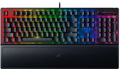 Razer BLACKWIDOW V3 - Mechanical Keyboard (Green Switch) - Wrist Rest - GR Layout