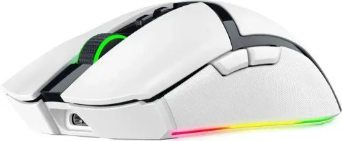 Razer COBRA PRO WHITE - Wireless Gaming Mouse - 30000 DPI - RGB UNDERGLOW - Bluetooth 2.4Ghz - 77g