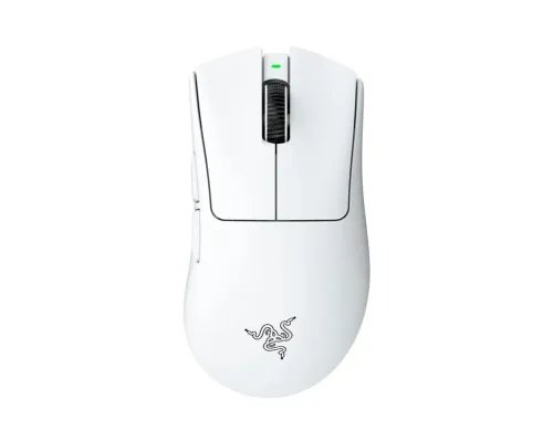 RazerDEATHADDERV4PROWHITE-57gWirelessGamingMouse-Ergonomic-120HoursBattery-45KDPI