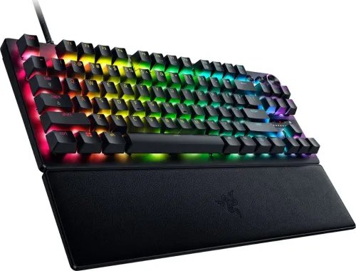 RazerHUNTSMANV3PROTENKEYLESS8KHzANALOG-8KPollingRate-RGBOpticalGamingKeyboard-Rapid