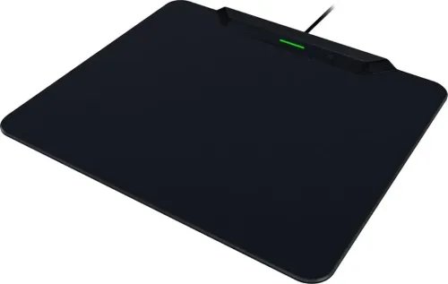 RazerHyperfluxV2Hard-WirelessChargingPuck-GamingMousepad-Anti-SlipRubberBase