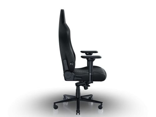 RazerISKURV2Black-LeatherGamingChair-LumbarSupport-MemoryFoamHeadCushion