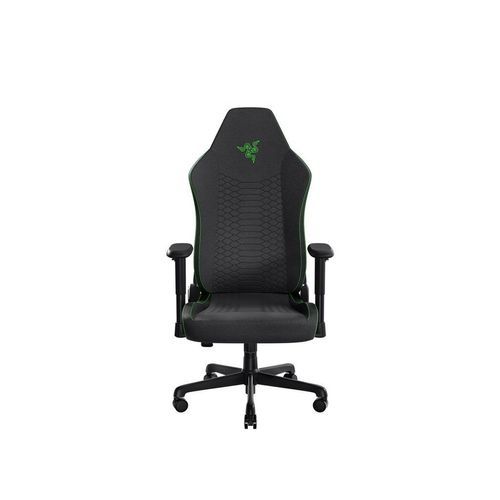 RazerISKURV2XBlackGamingChairLumbarCurvePlusFabric
