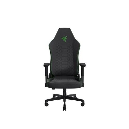 RazerISKURV2XBlackGamingChairLumbarCurvePlusFabric