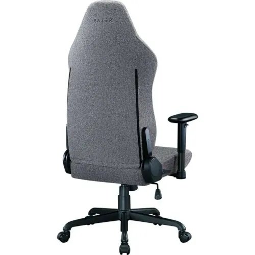 RazerISKURV2XLightGrayGamingChairLumbarCurvePlusFabric