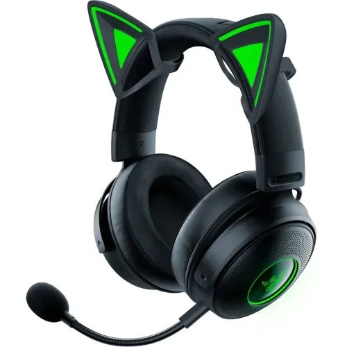 RazerKittyEarsV2Black-CliponCatEar-GamingHeadsetsHeadphones-UniversalFit