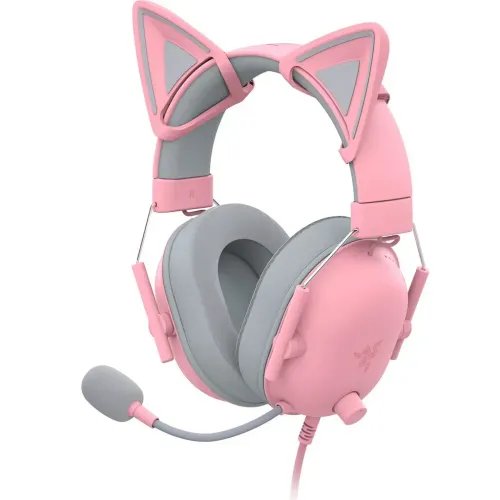 RazerKittyEarsV2QuartzPink-Clip-onKittyEarsforHeadsets-UniversalFit
