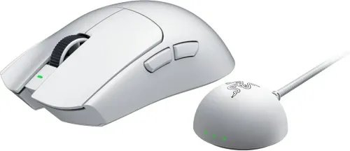 RazerVIPERV4PROWhiteWirelessGamingMouse50g8KPollingRate50KDPI180hBattery