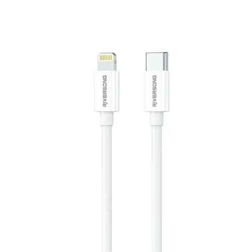 Riversong Cable Lightning to Type-C 3A 27W Lotus 08 1m White