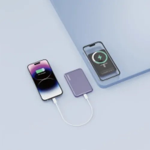 RiversongWirelessPowerbankMagNano055000mAhDarkPurple