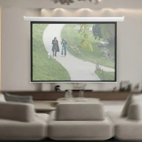 SBOXAUTOMATICPROJECTORSCREEN200x150CM
