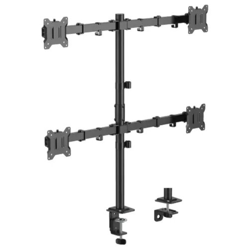 SBOXDESKTOPMOUNT4xMONITORS17-32MAXVESA100x100