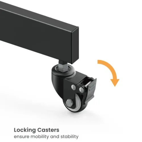 SBOXFLOORMOBILEMOUNT55-100MAXVESA800X600BLACK