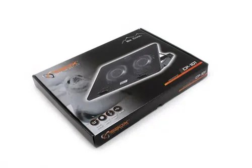 SBOX USB COOLING PAD 156 2xBLUE LED FAN 140 mm