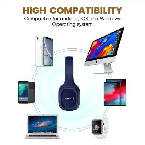 SONICGEARBT5.4OVER-EARHEADPHONESAIRPHONE5CLOUD