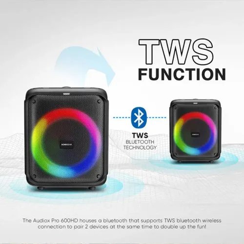 SONICGEARRGBSPEAKERWITHHDAUDIOAUDIOXPRO600RMS90W