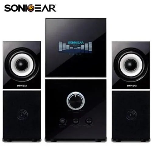 SONICGEARSEVO5PROBLUETOOTHMULTIMEDIAAUDIOSPEAKERS21BLACK