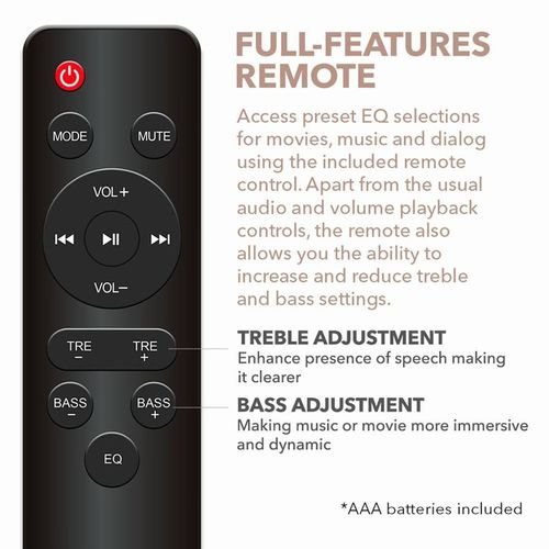 SONICGEAR2.0CHHDSOUNDBARSONICBARHD2000