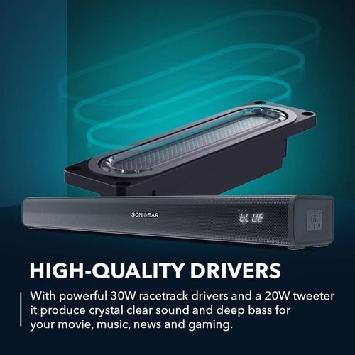 SONICGEAR2.0CHHDSOUNDBARSONICBARHD2000