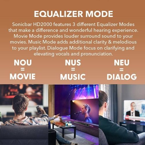 SONICGEAR2.0CHHDSOUNDBARSONICBARHD2000