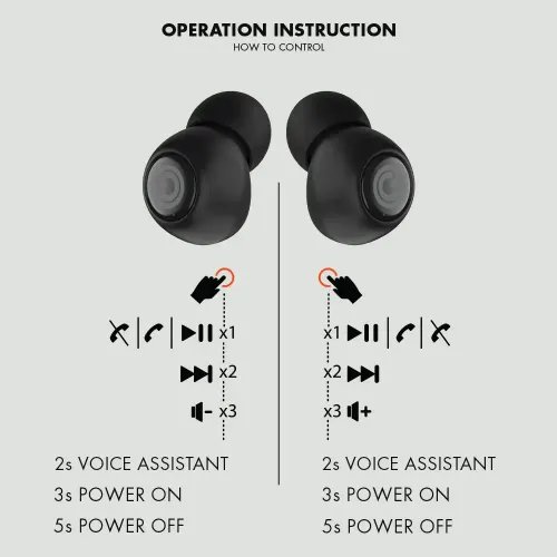 SONICGEAR ENC BT5.4 EARPUMP TWS JEWEL 2 WHITE