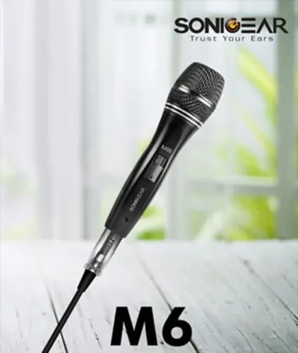 SONICGEAR WIRED MICROPHONE M6