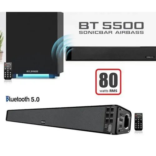 SONIC GEAR AIRBASS SOUND BAR AND SUBWOOFER