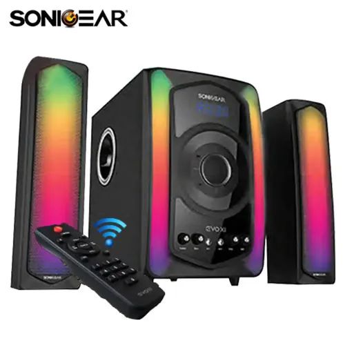 SONIC GEAR BLUETOOTH 21 SPEAKER WITH REMOTE CONTROL EVO 11