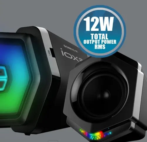 SONIC GEAR IOX 3 STEREO BLUETOOTH 2.1 SPEAKER SYSTEM