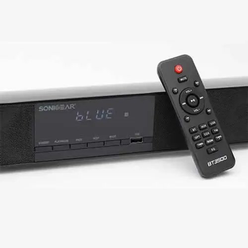 SONIC GEAR SOUNDBAR AND SUBWOOFER BT-3500