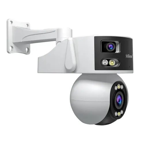 SRIHOME8MPHDMULTI-LENSSUPERWIDEANLGEPANORAMICPTZOUTDOORCAMERA