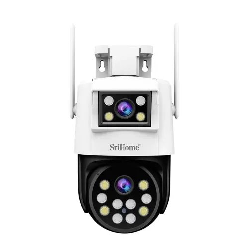 SRIHOME DUAL LENS PANORAMIC MONITORING IP CAMERA 2MP2MP HD