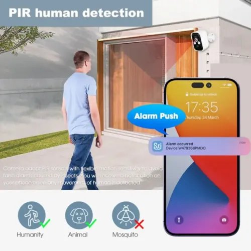 SRIHOME WIRELESS HOME SECURITY CAMERA 4MP