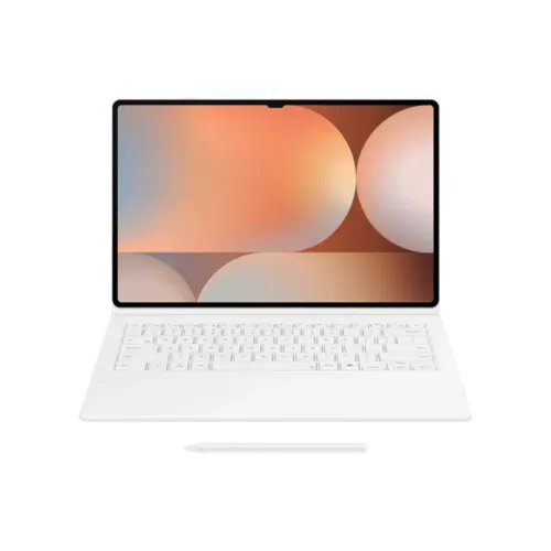 SamsungBookCoverKeyboardGalaxyTabS10UltraS9UltraWhite