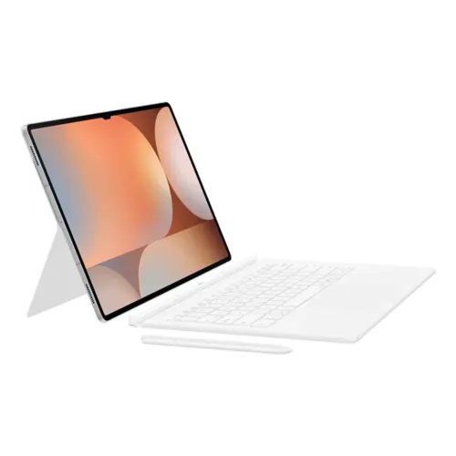 SamsungBookCoverKeyboardGalaxyTabS10UltraS9UltraWhite