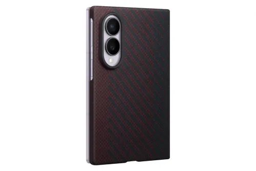 SamsungCarbonMagnetCaseGalaxyZFold8Red