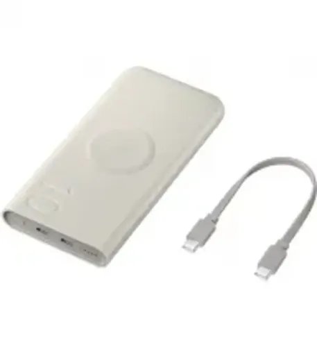 Samsung Fast External Wireless Battery Pack 25W Type C 10.000mAh Beige