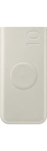 Samsung Fast External Wireless Battery Pack 25W Type C 10.000mAh Beige