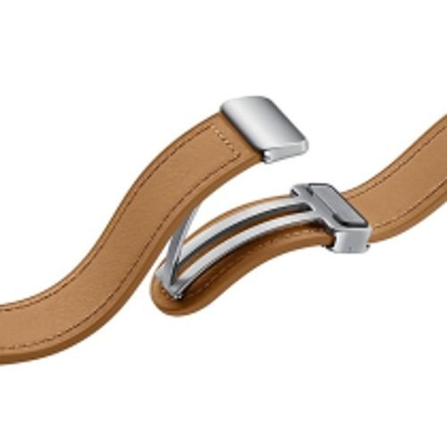 SamsungGalaxyWatch6D-BuckleHybridEco-LeatherBandCamelML
