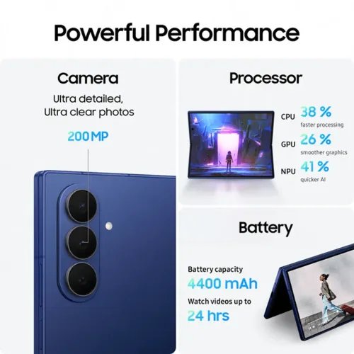 SamsungGalaxyZFold7Smartphone512GBSilverShadow