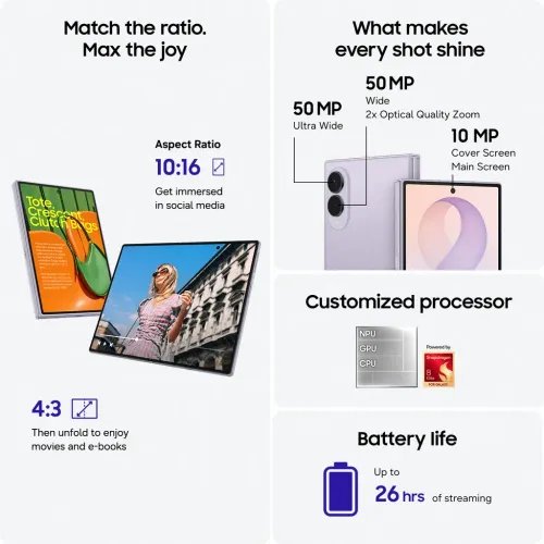 SamsungGalaxyZFold8Smartphone1TBGraphite