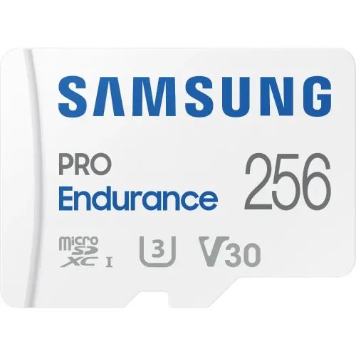 SamsungProEndurancemicroSDXC256GBClass10U1V10UHS-IMB-MJ256KAEUSAMMB-MJ256KA-EU