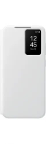 SamsungSmartViewWalletCaseGalaxyS24FEWhite