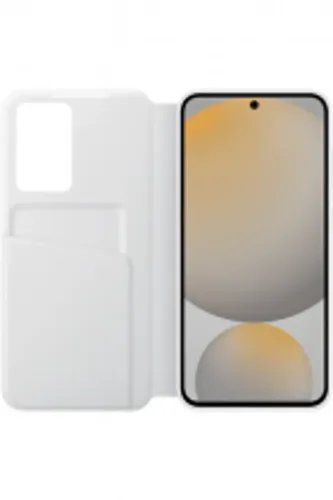 SamsungSmartViewWalletCaseGalaxyS24FEWhite