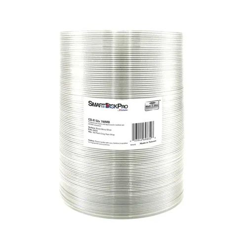 SmartDiskProCDR52x700MB100-PackWrapSilverbyVerbatim-69832
