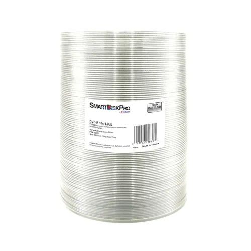SmartDiskProDVDR16x4.7GB100-PackWrapSilverbyVerbatim-69833