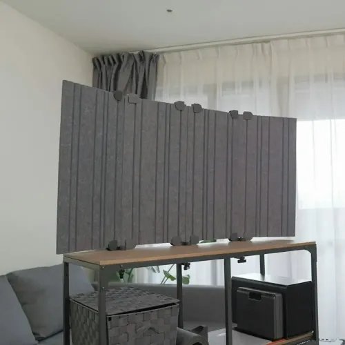 Streamplify ACOUSTIC PANEL - 6 Pack grey 60x30cm 12mm -20db noise reduction