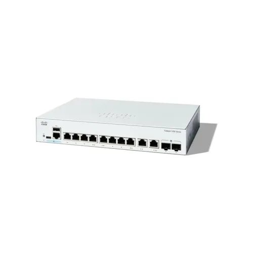 SwitchCiscoCatalyst12008-portGEExtPS2x1GCombo