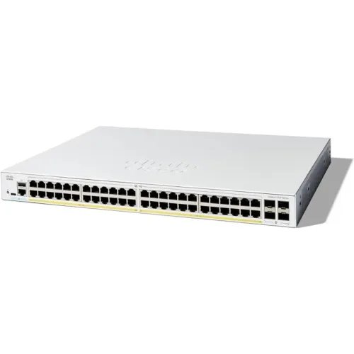 SwitchCiscoCatalyst130048-portGEFullPoE4x1GSFP
